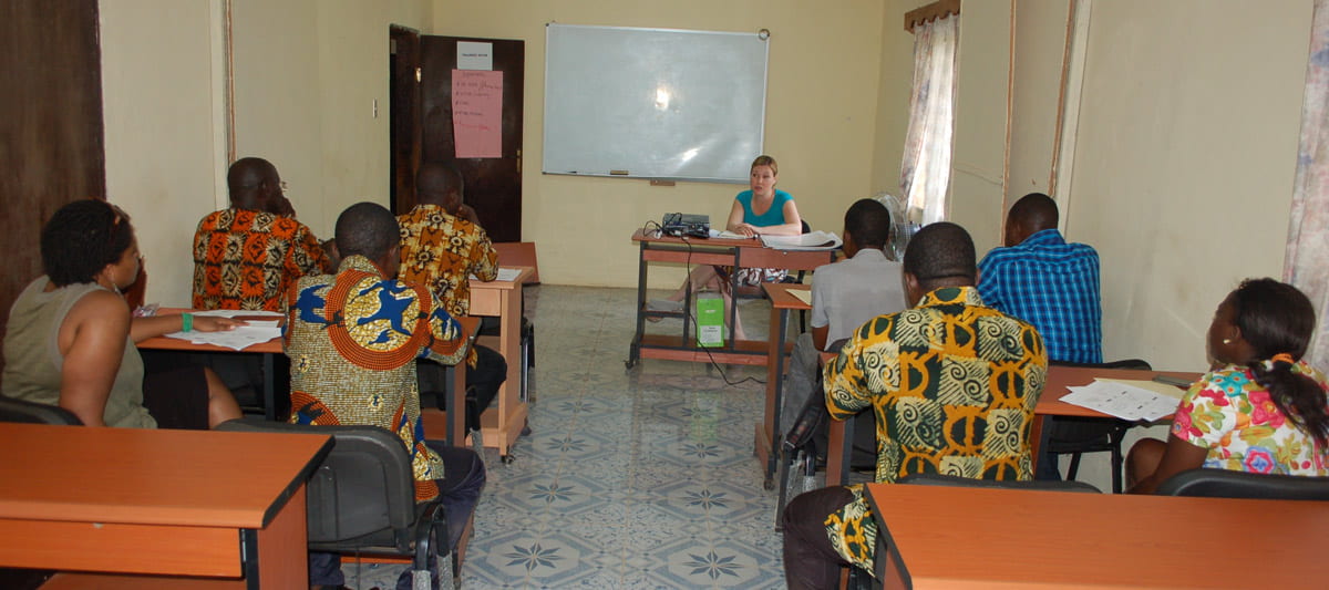 Liberian classroom