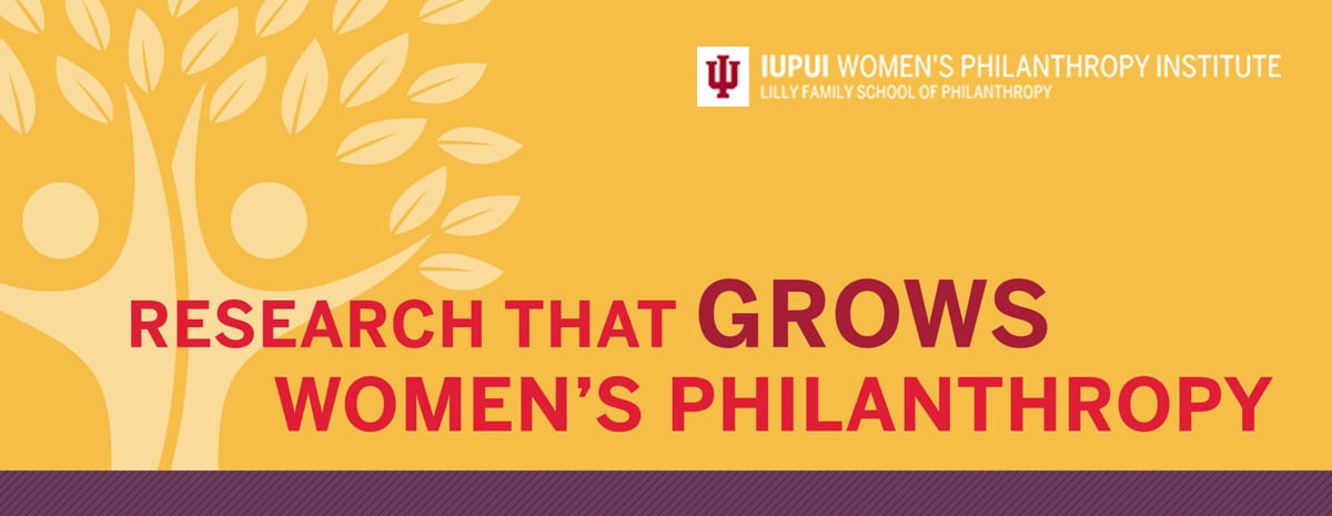research that grows women's philanthropy
