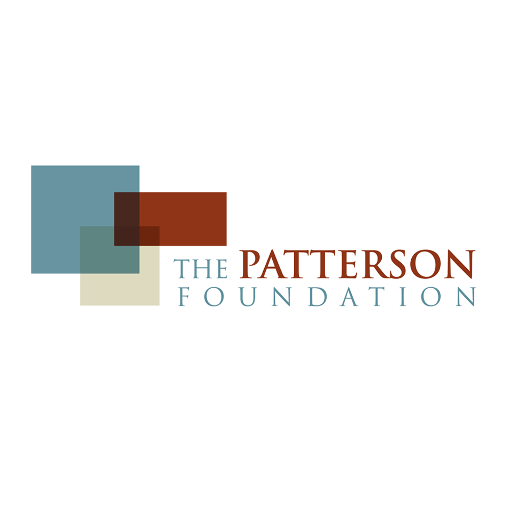 graphic display the patterson foundation logo.